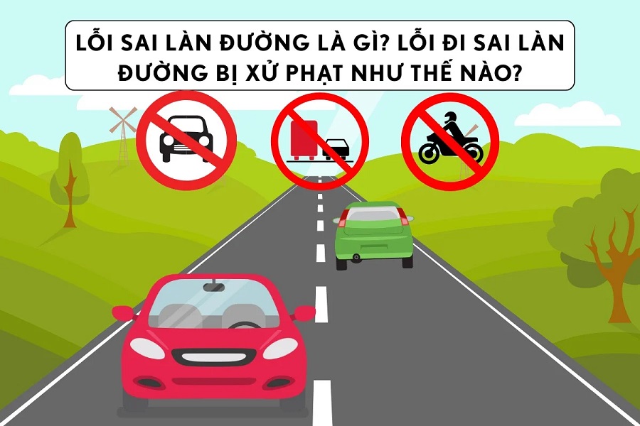 Xử phạt người điều khiển xe điện chạy sai làn đường trong khu đô thị