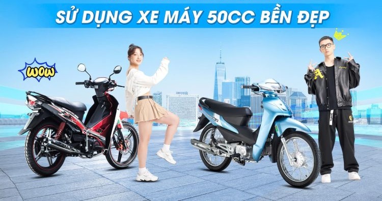 Người mới tập lái nên chọn xe ga 50cc hay xe số 50cc để dễ điều khiển?