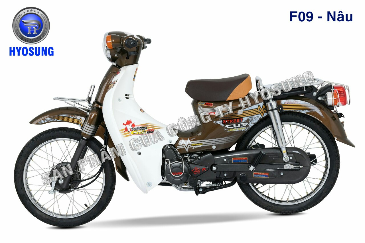 Xe số 50cc Cub Hyosung là lựa chọn hàng đầu cho sự tiết kiệm xăng