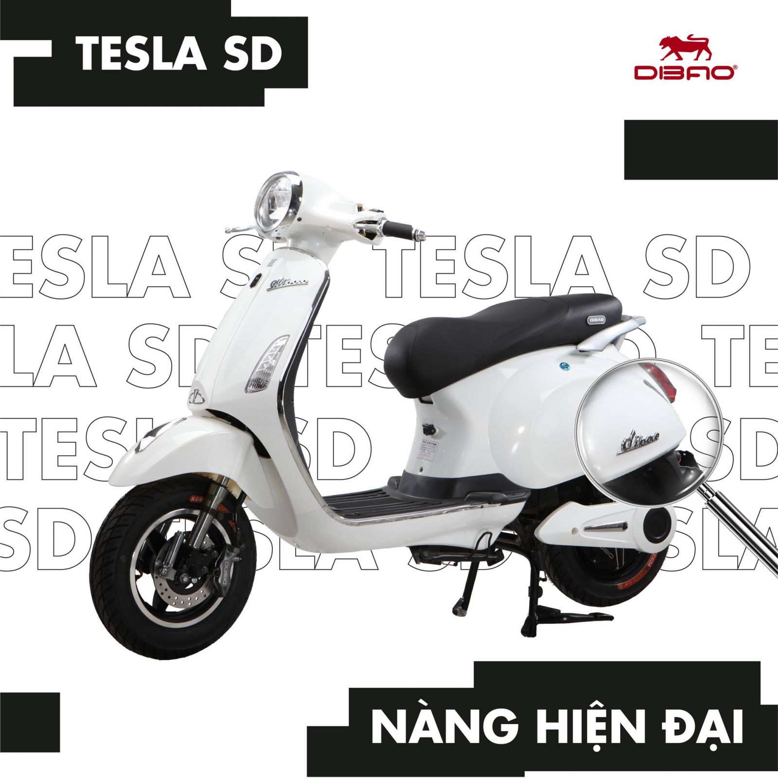 Xe điện Dibao Tesla SD – Nàng hiện đại