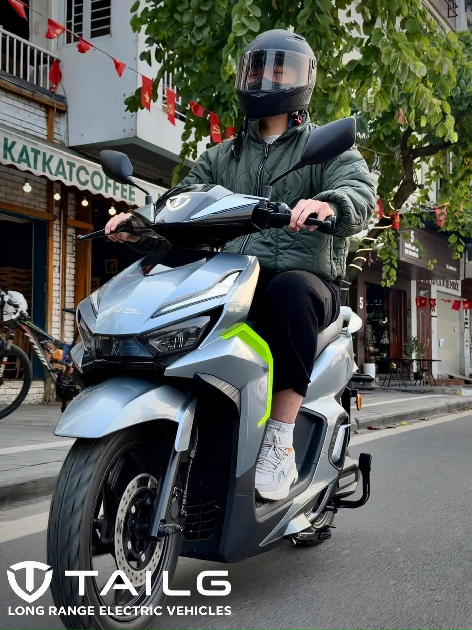 Xe Máy Điện Tailg T72 Pin 72V48A