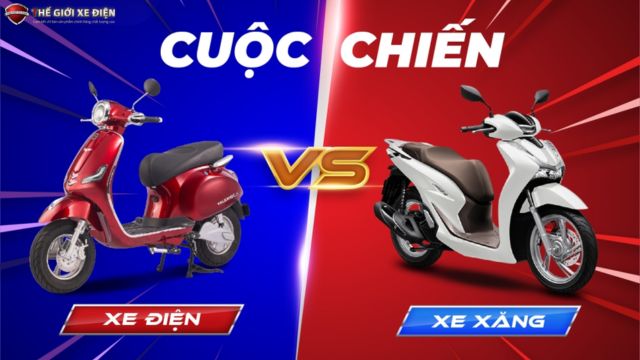 Khác biệt cốt lõi giữa xe điện và xe xăng