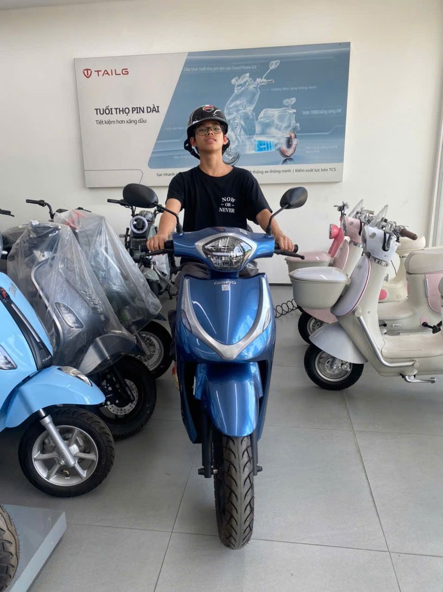 Dibao LS007 màu xanh 3d