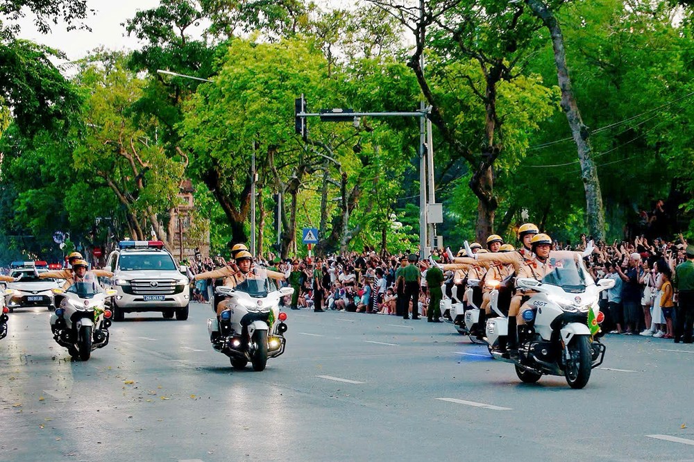 Công an Hà Nội công bố lịch cấm đường chi tiết, đảm bảo an ninh, trật tự Lễ kỷ niệm 80 năm Cách mạng Tháng Tám và Quốc khánh 2/9