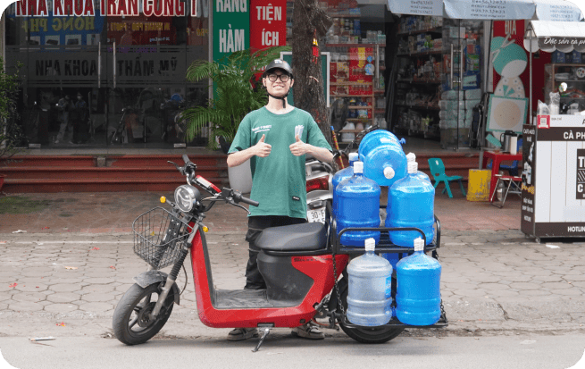 Chạy xe quá tải so với thiết kế