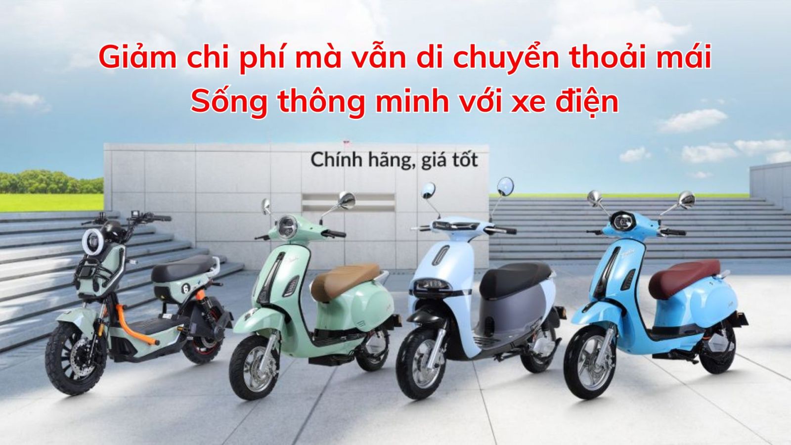 Giảm chi phí mà vẫn di chuyển thoải mái: Sống thông minh với xe điện