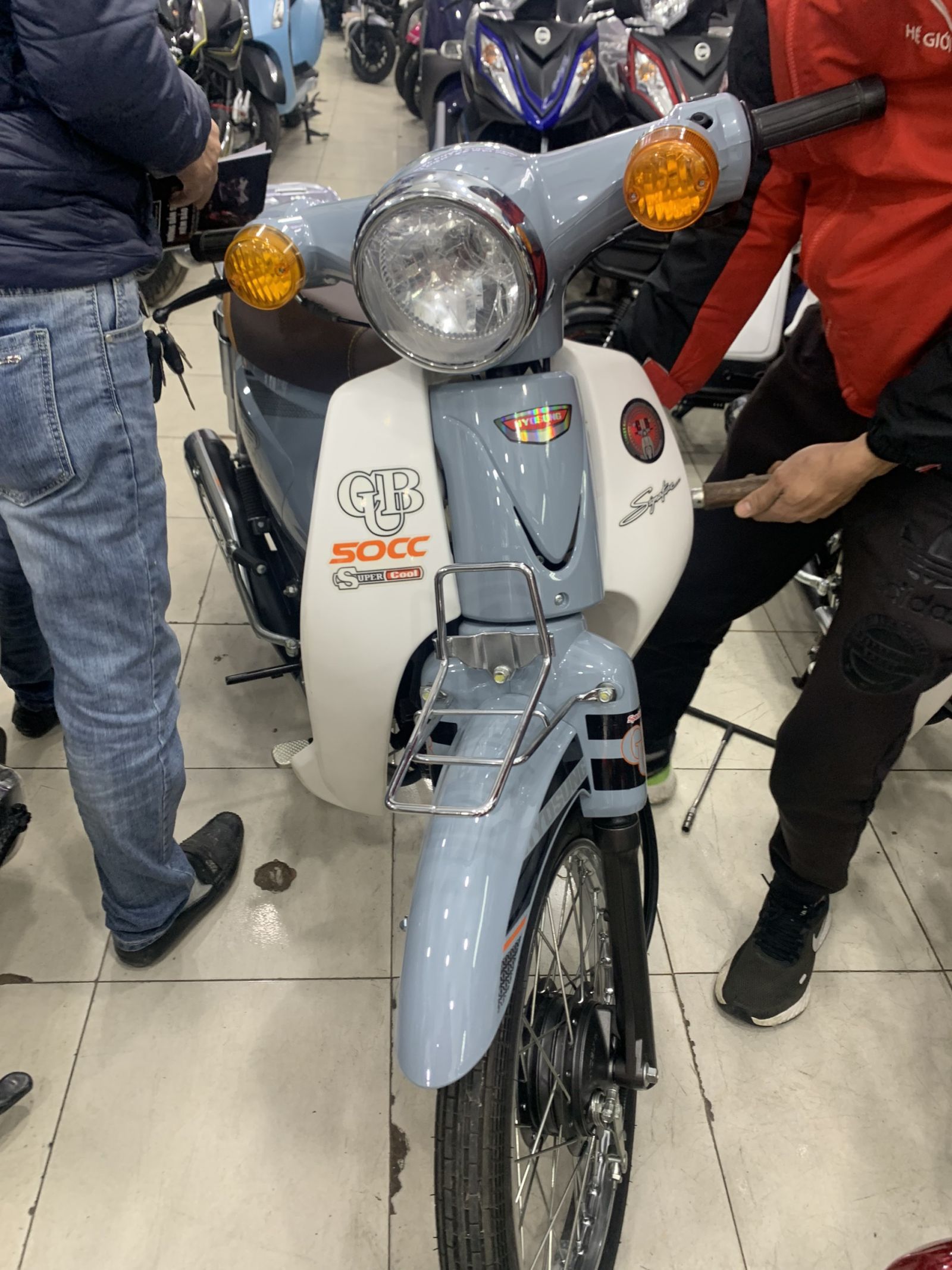 Xe máy 50cc Cub Hyosung 2022