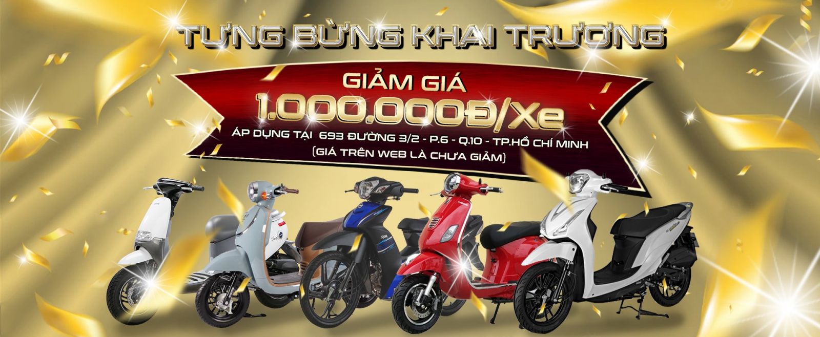 Giảm ngay 1.000.000 đồng khai trương chi nhánh mới tại Quận 10 - Hồ Chí Minh