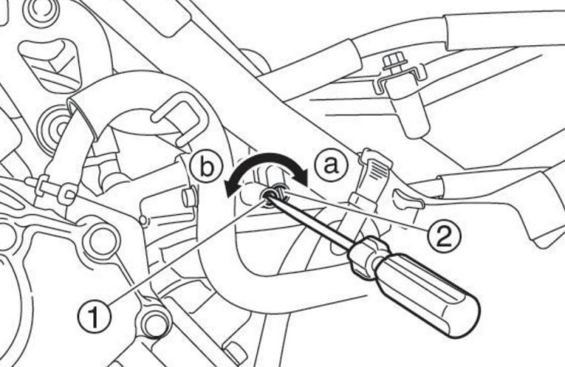 cách chỉnh garanti xe ga 50cc