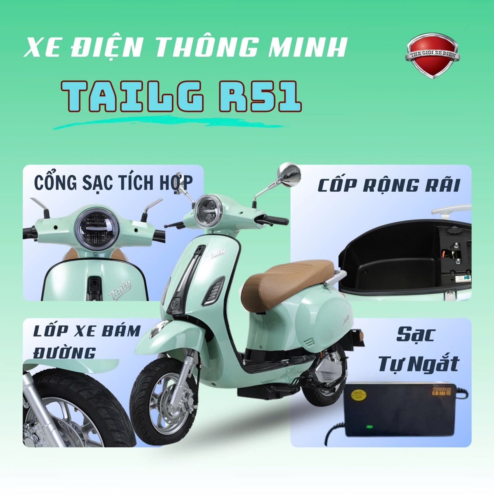 Đổi xe xăng cũ, lên đời xe điện mới đã có tại cửa hàng Thế Giới Xe Điện!