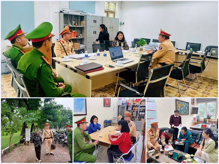 CSGT và nhà trường phối hợp mạnh tay chấn chỉnh