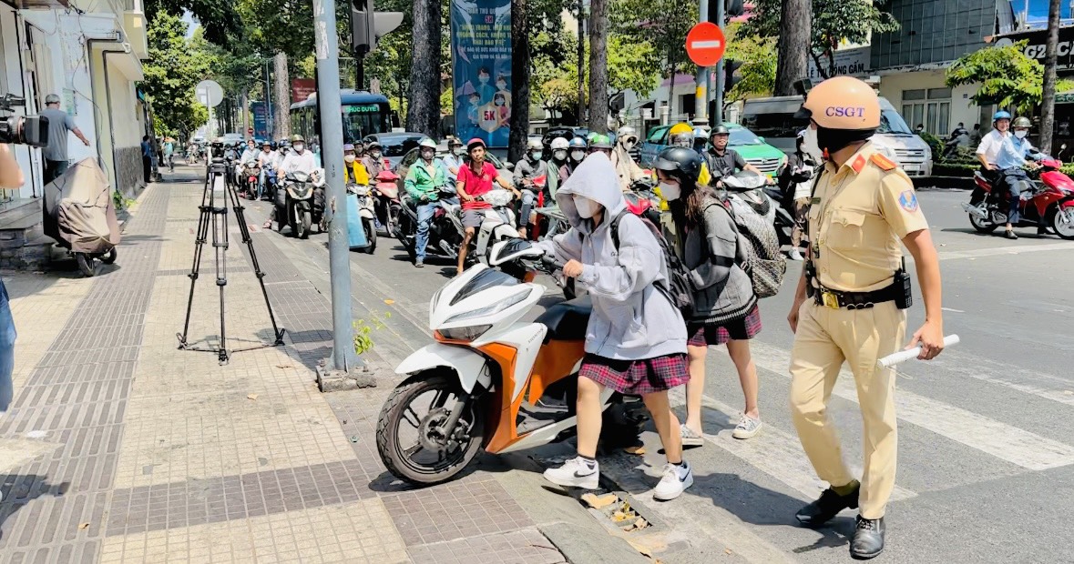 Thực trạng vi phạm giao thông của học sinh