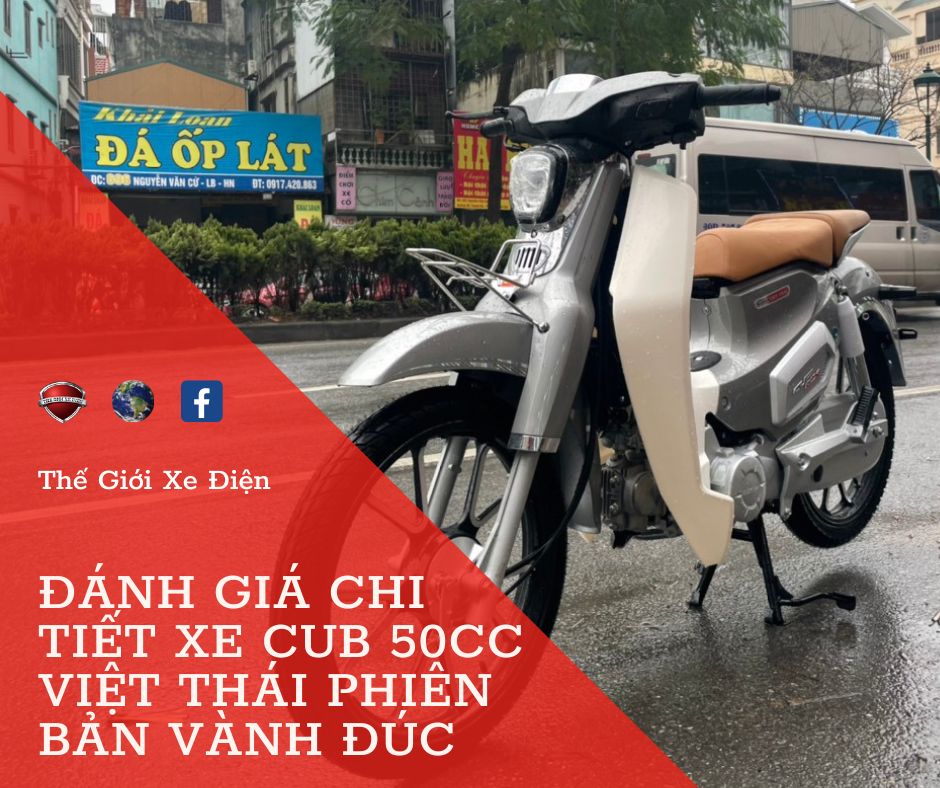  xe 50cc Cub Việt Thái vành đúc