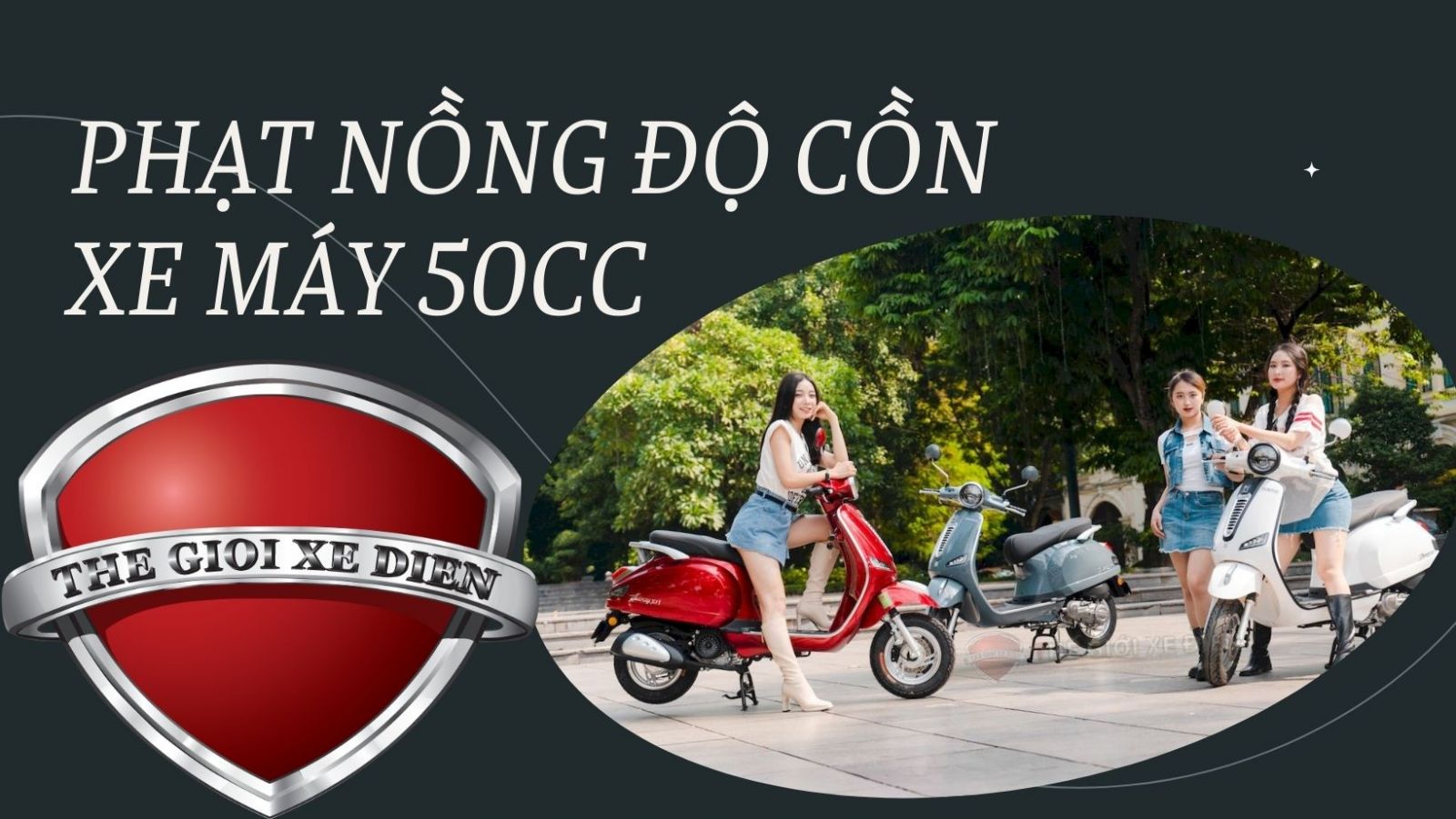 phạt nồng độ cồn xe máy 50cc