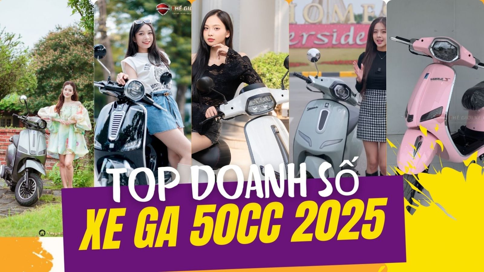 doanh số xe ga 50cc năm 2025