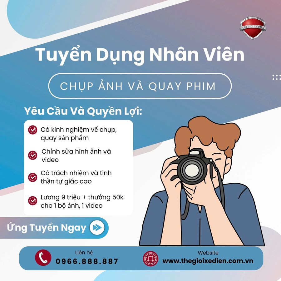 TUYỂN DỤNG NHÂN VIÊN EDITOR VIDEO – QUAY VIDEO TIKTOK