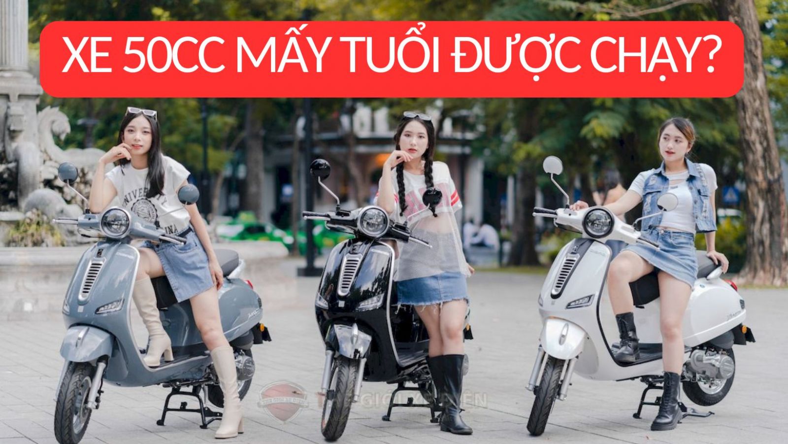 Xe 50cc Mấy Tuổi Được Chạy