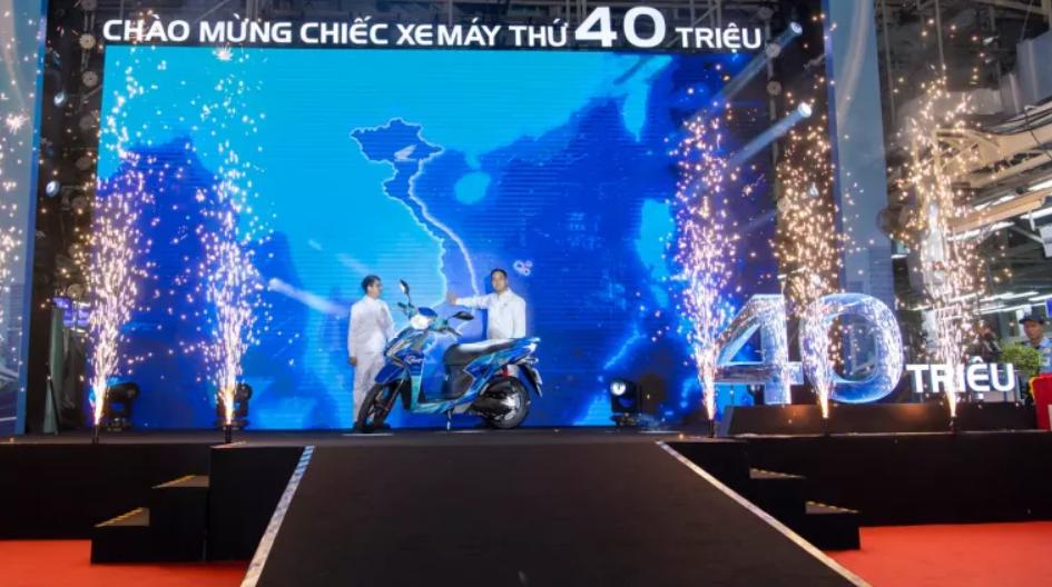 xe máy thứ 40 triệu tại việt nam