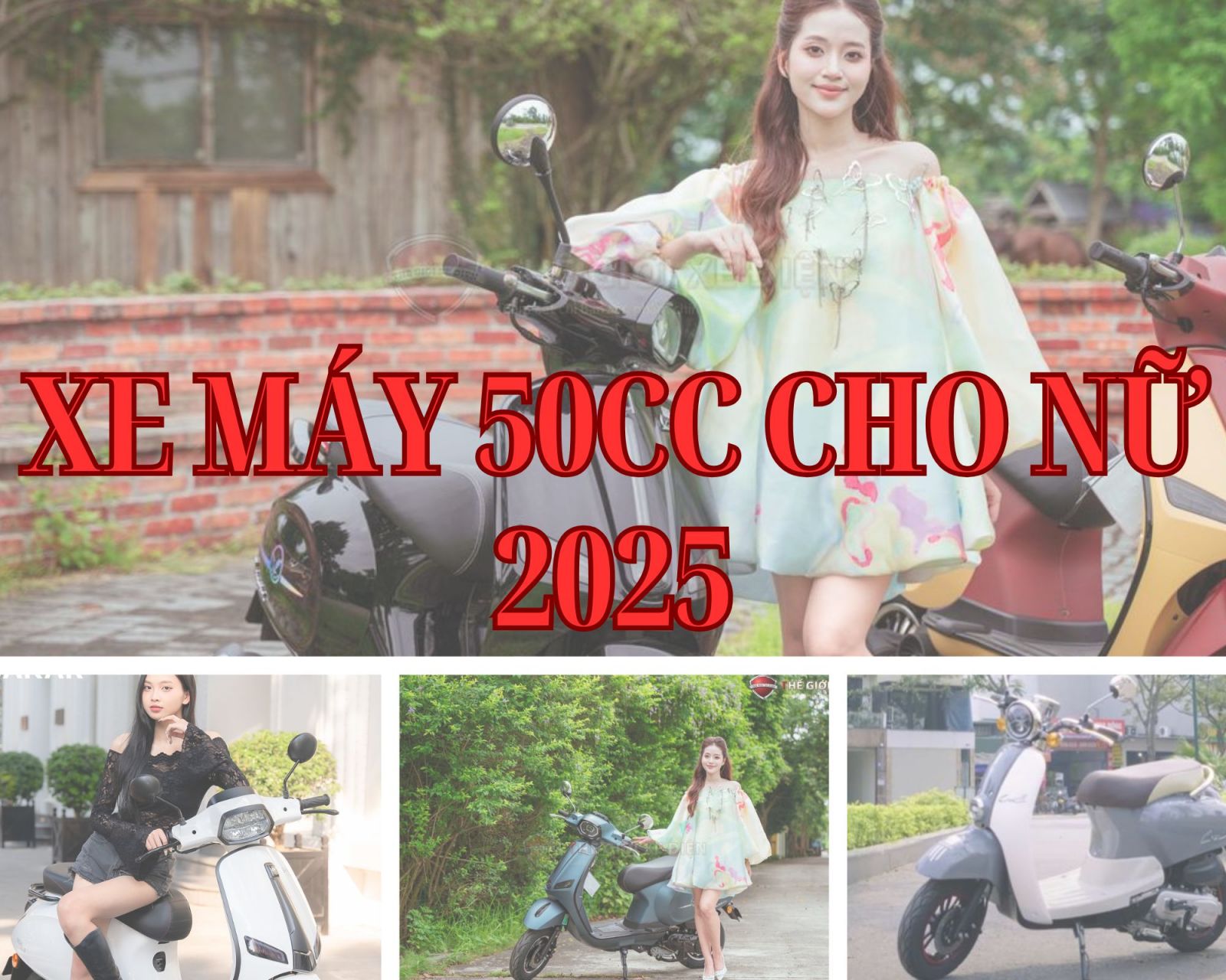 xe máy 50cc cho nữ 2025