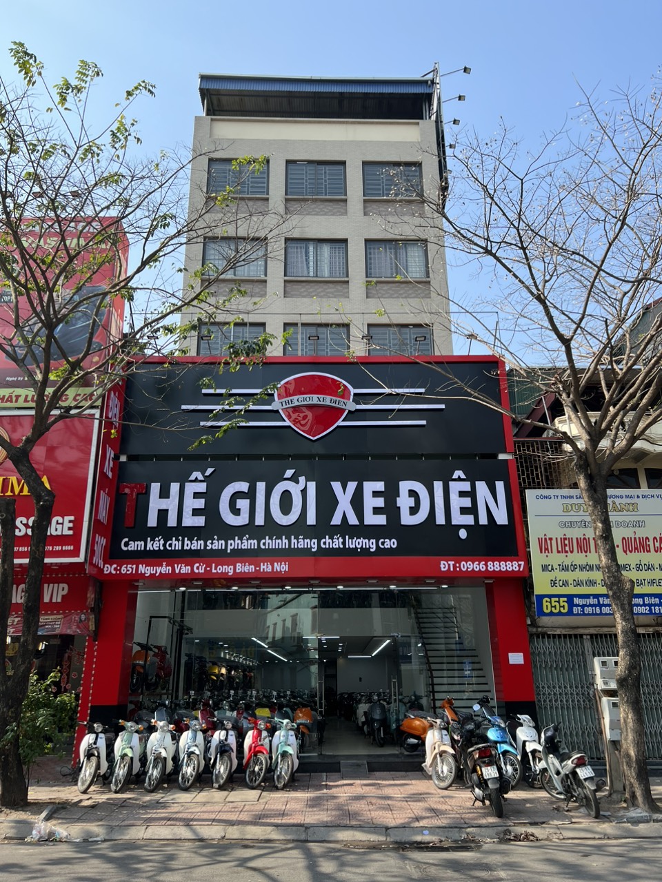 Showroom xe điện của Thế Giới Xe Điện tại Hà Nội