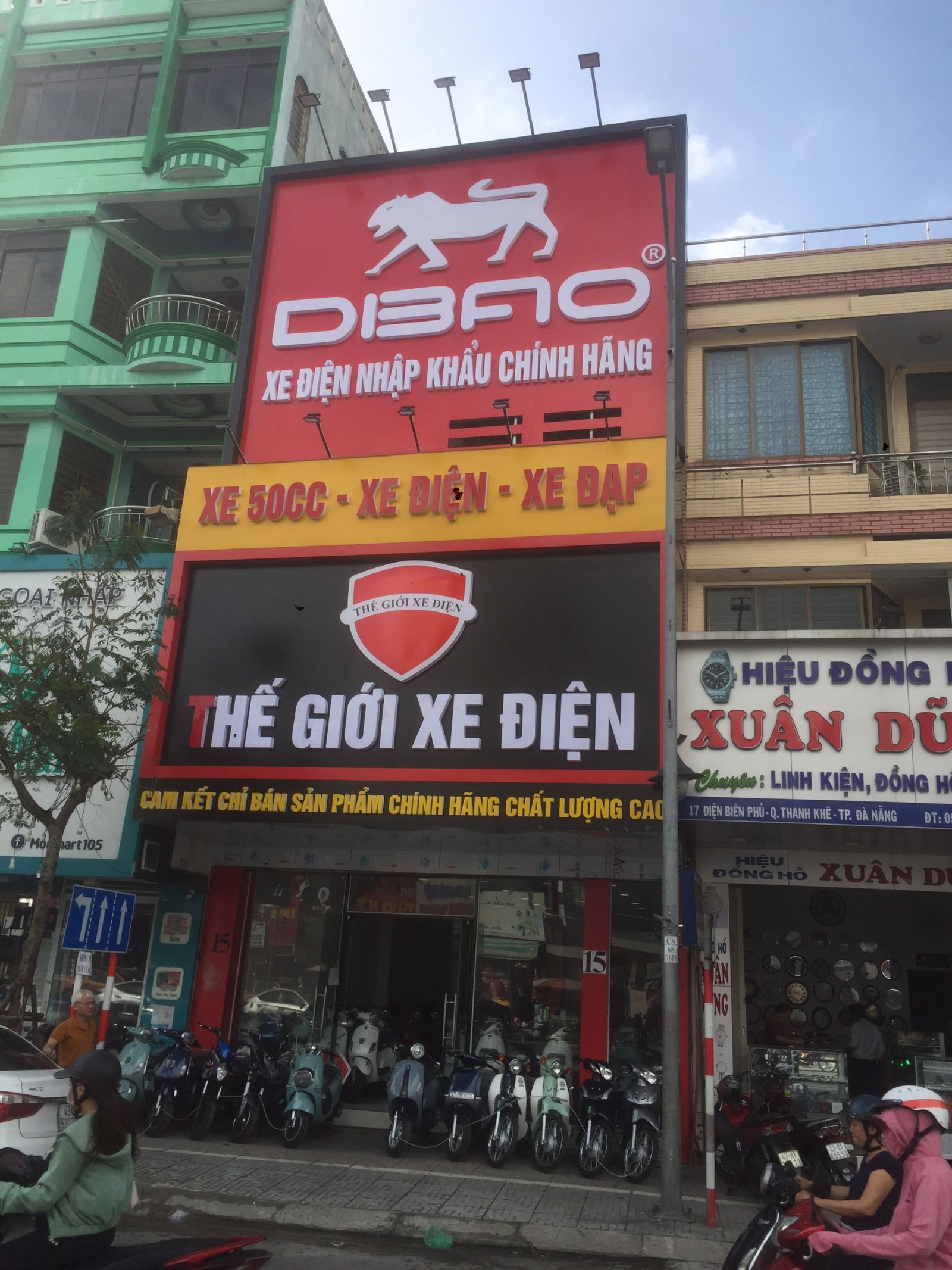 địa chỉ bán xe tay ga 50cc cao cấp - Thế Giới Xe Điện Đà Nẵng