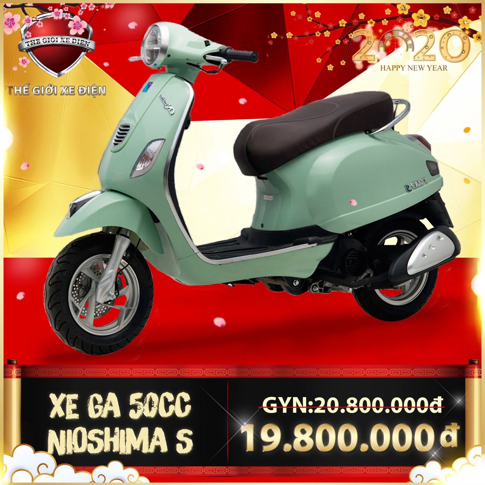 giá bán xe 50cc Nioshima S