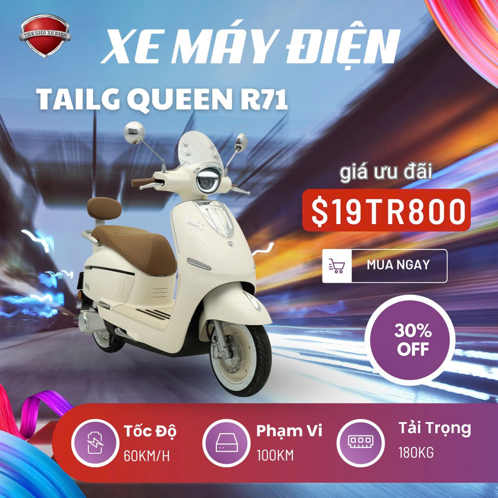 Giải pháp an toàn, chọn xe điện tại Thế Giới Xe Điện