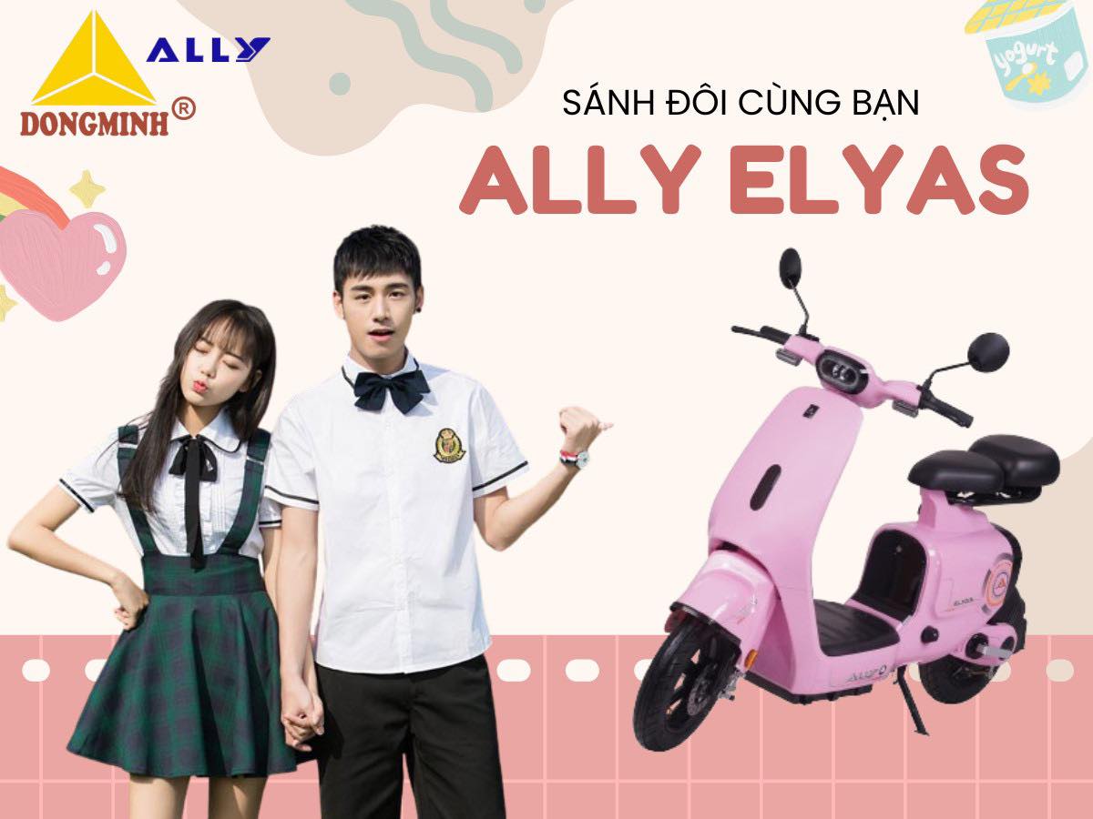 xe đạp điện thời trang ally elyas