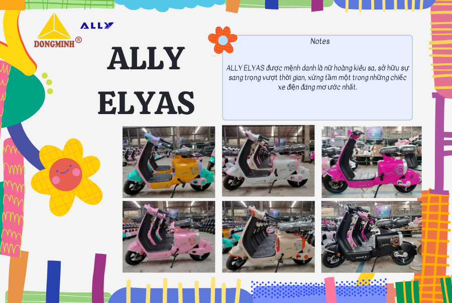 xe đạp điện ally elyas