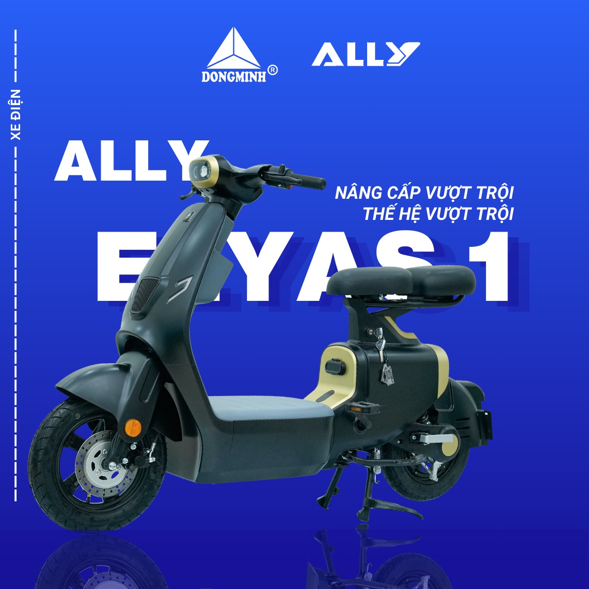 xe đạp điện giá 3 đến 4 triệu - VC Ally S1