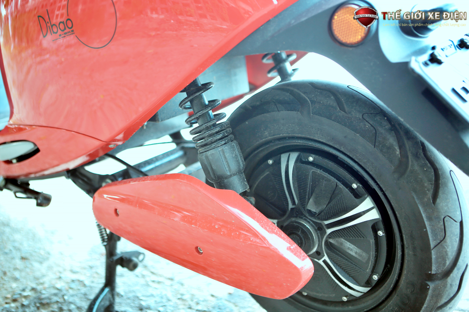 phanh đĩa an toàn xe máy điện Dibao Future