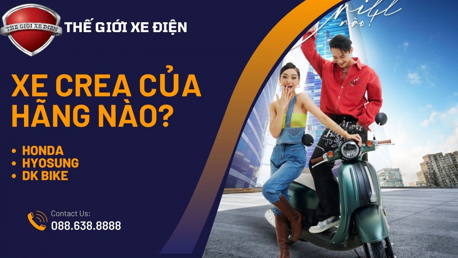 xe Crea 50cc của hãng nào