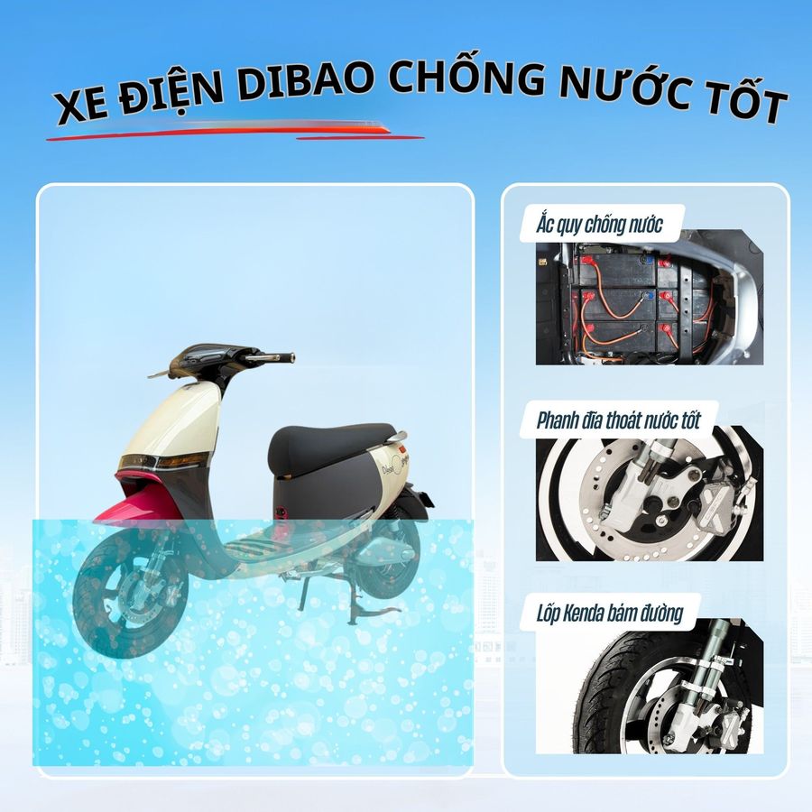 chống nước chuẩn ip67 trên gogo crown dibao