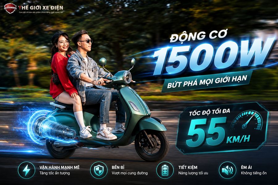 xe máy điện dibao tesla chic