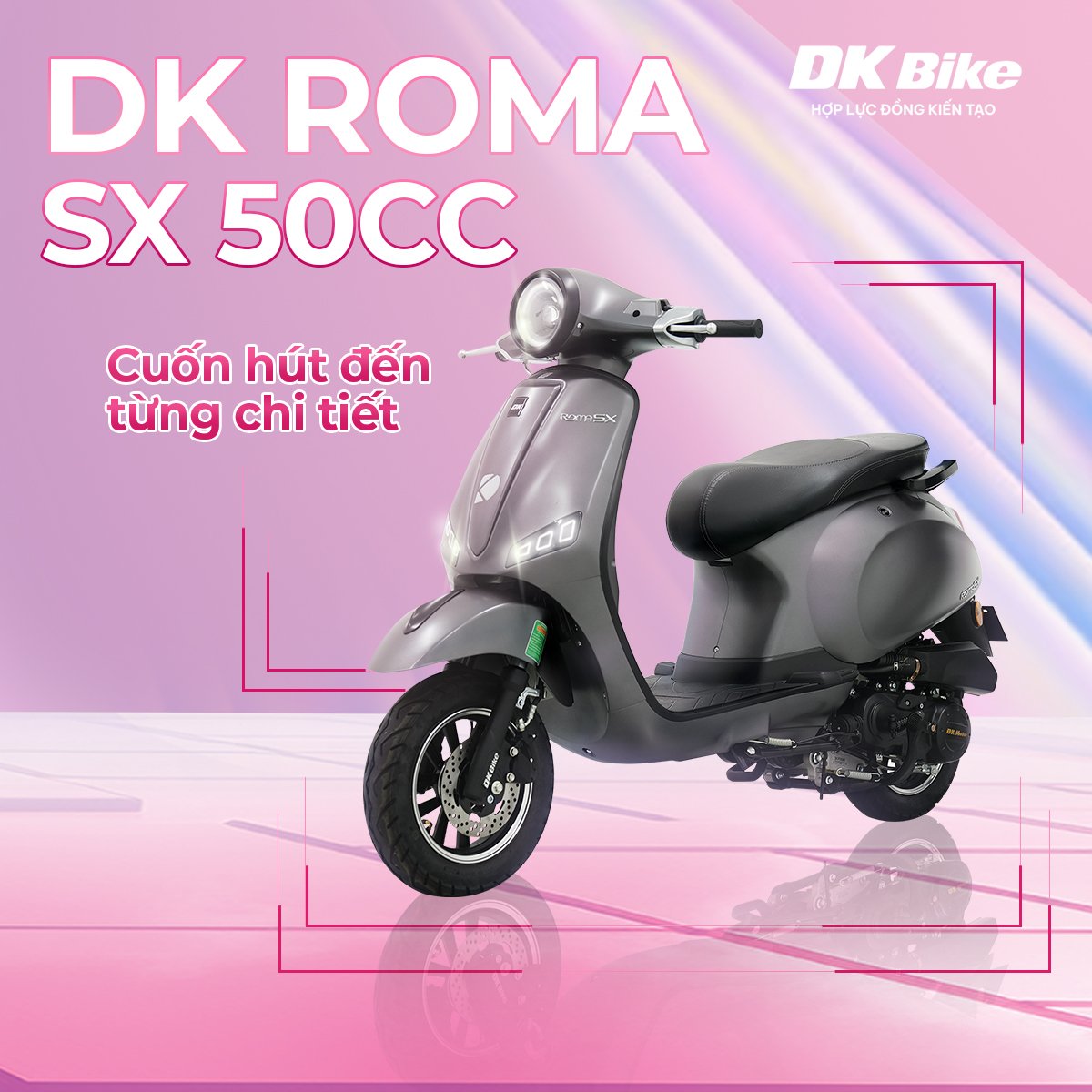 Mẫu xe máy 50cc DK Bike