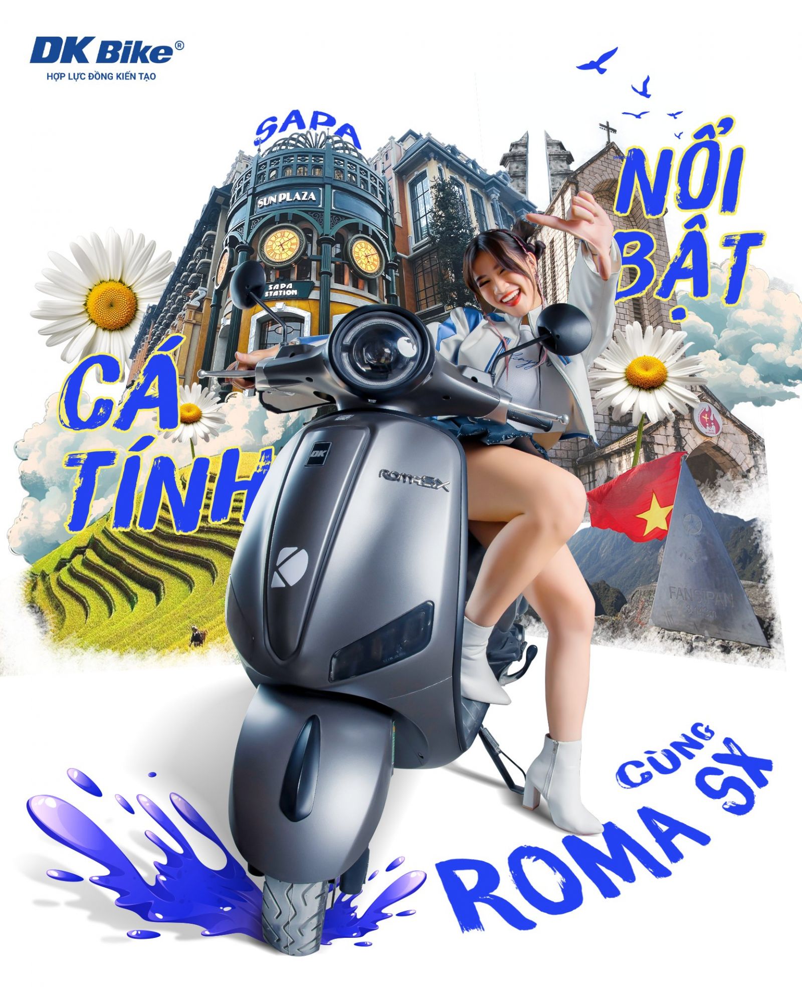 xe 50cc dk roma sx giá bao nhiêu