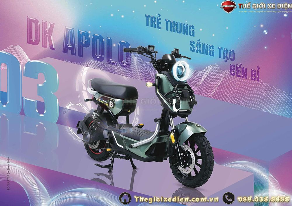 xe đạp điện dk apollo