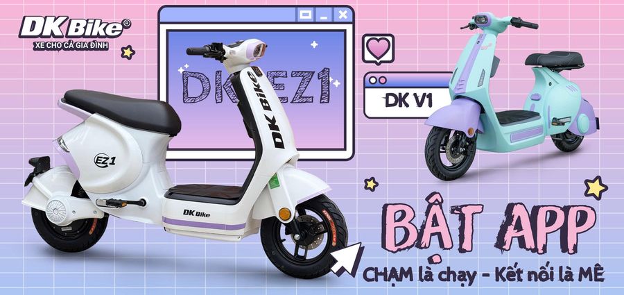 xe đạp điện dk ez1 kết nối app