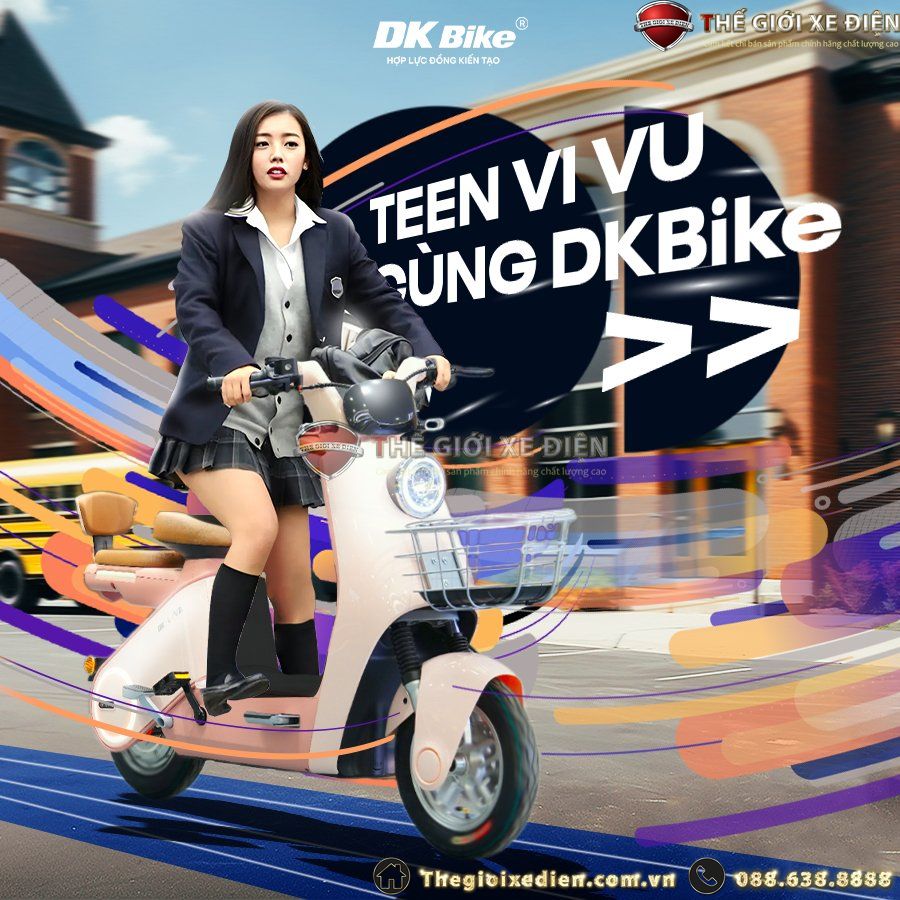 xe đạp điện dk bike của nước nào