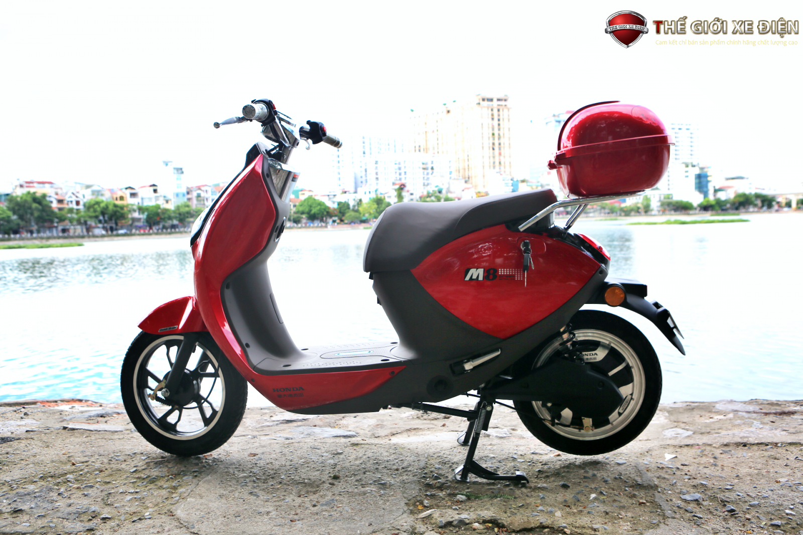 Xe đạp điện Honda Model M8: thời trang, tiết kiệm và sống xanh
