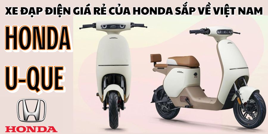 xe đạp điện honda u-qe