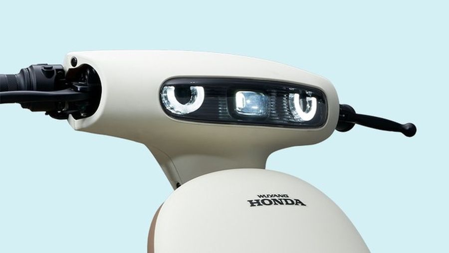 xe đạp điện honda u-qe đèn led