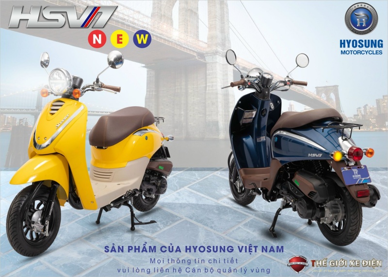 xe máy 50cc Hyosung HSV1