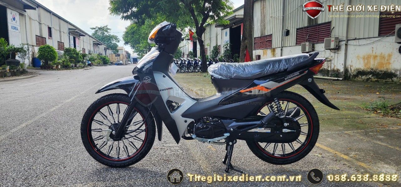 xe máy 50cc wave hyosung vành đúc