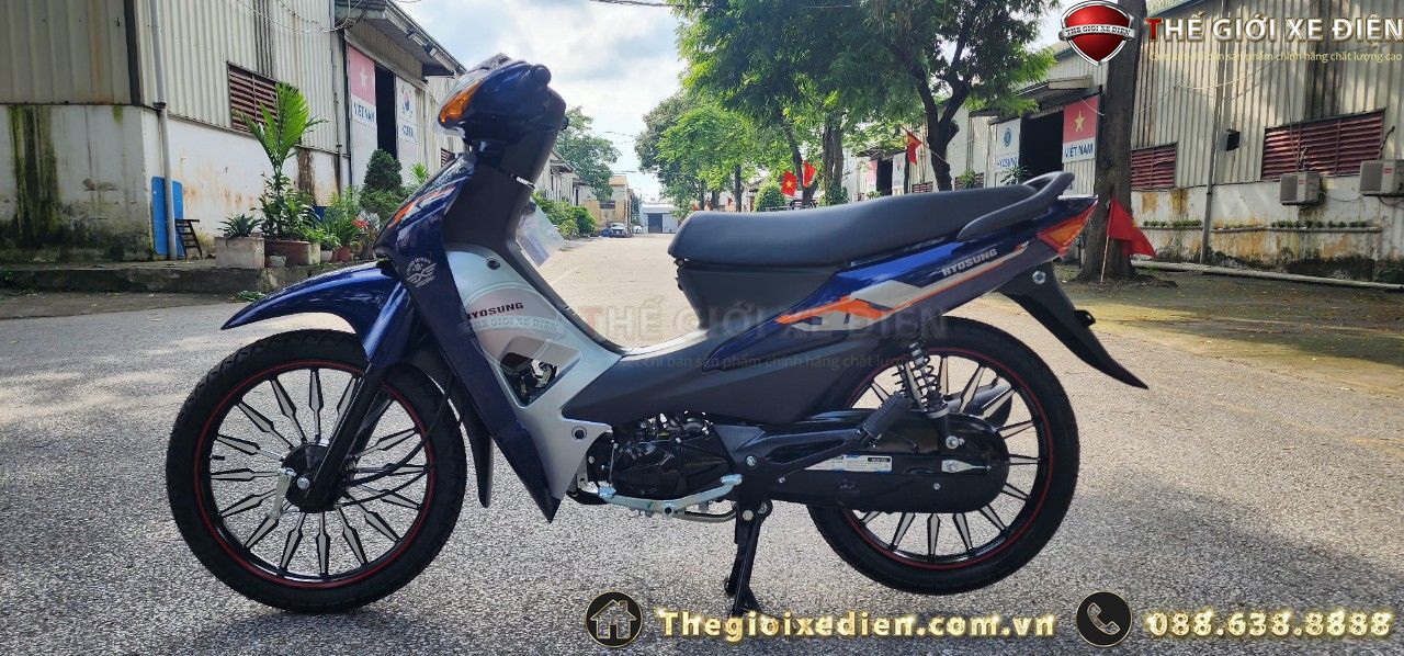 xe máy 50cc wave hyosung vành đúc