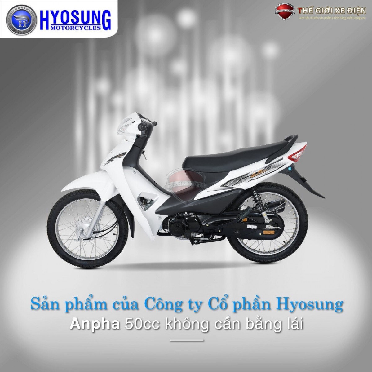 xe máy 50cc Wave Hyosung