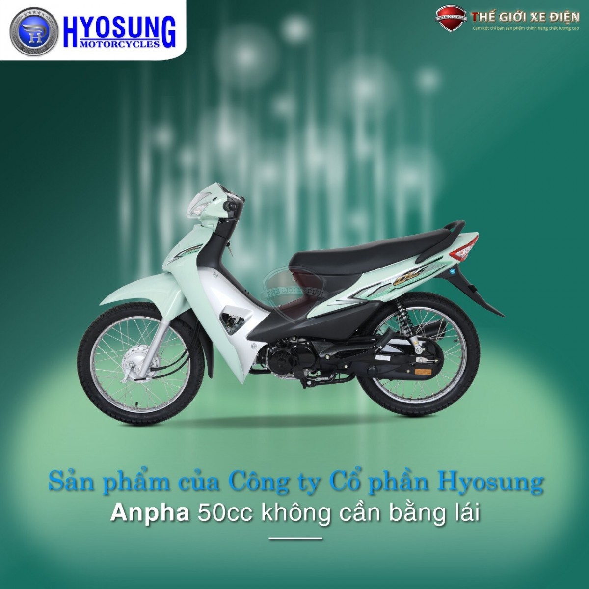 xe máy 50cc Wave Hyosung 2022