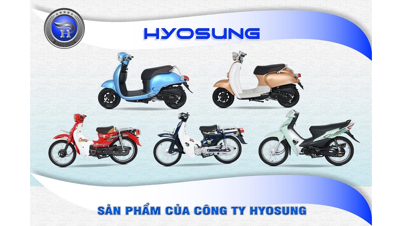 xe máy 50cc cao cấp hãng Hyosung