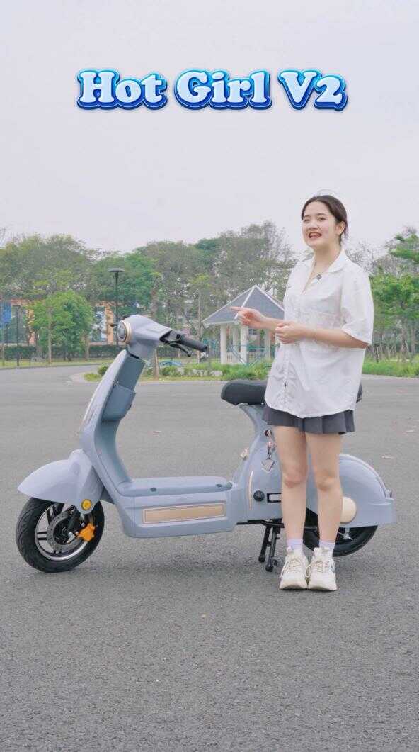 xe đạp điện hot girl V2