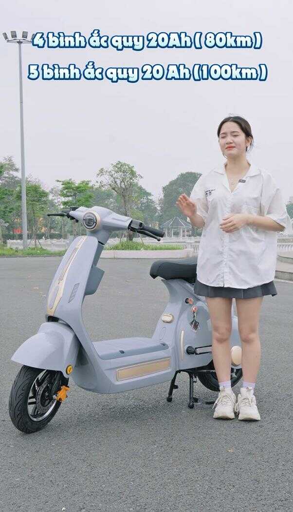 xe đạp điện hot girl V2